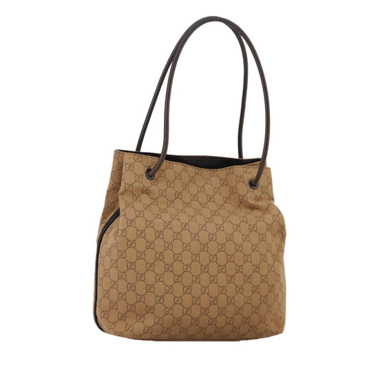 Gucci Gg Canvas Beige Canvas Shoulder Bag ()