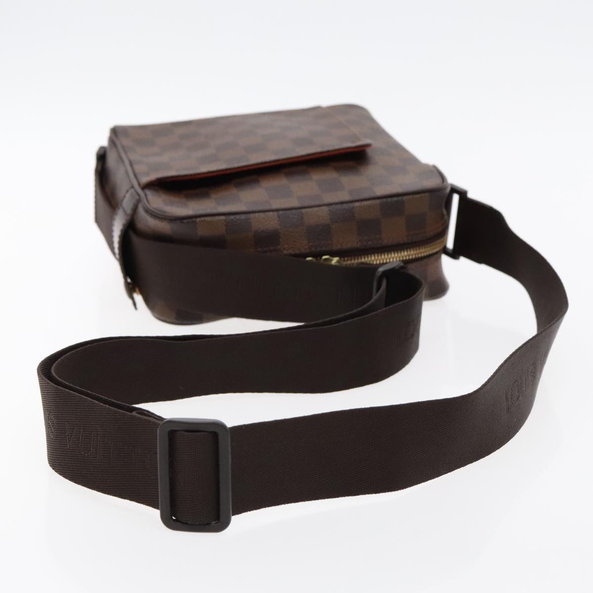 Louis Vuitton Olav Brown Canvas Shoulder Bag