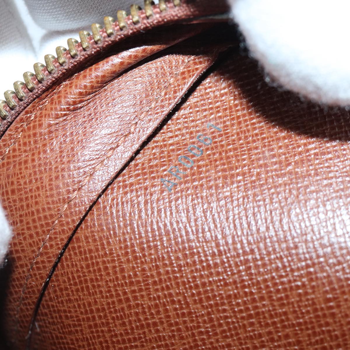 Louis Vuitton Orsay Black Canvas Clutch Bag