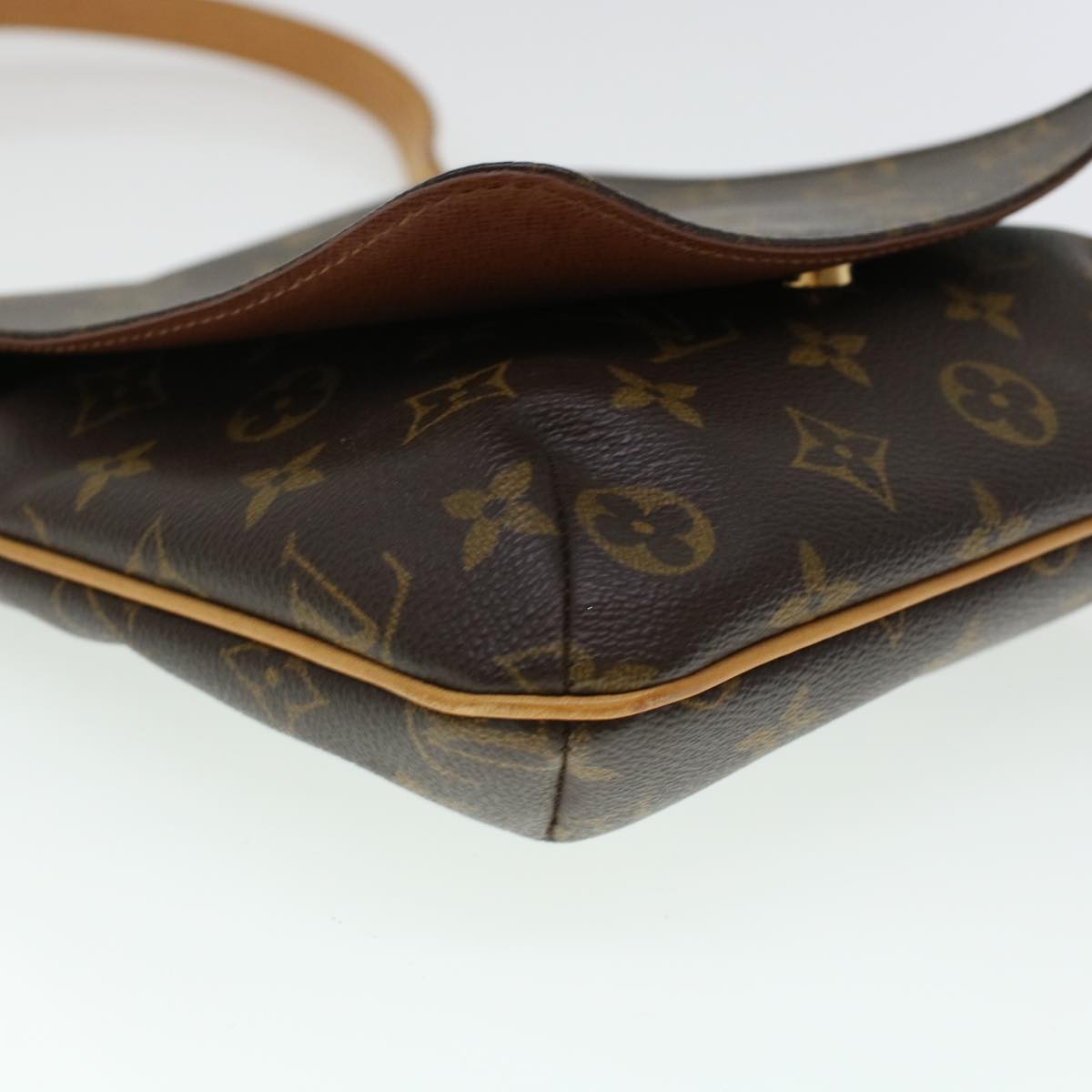 Louis Vuitton Musette Brown Canvas Shoulder Bag