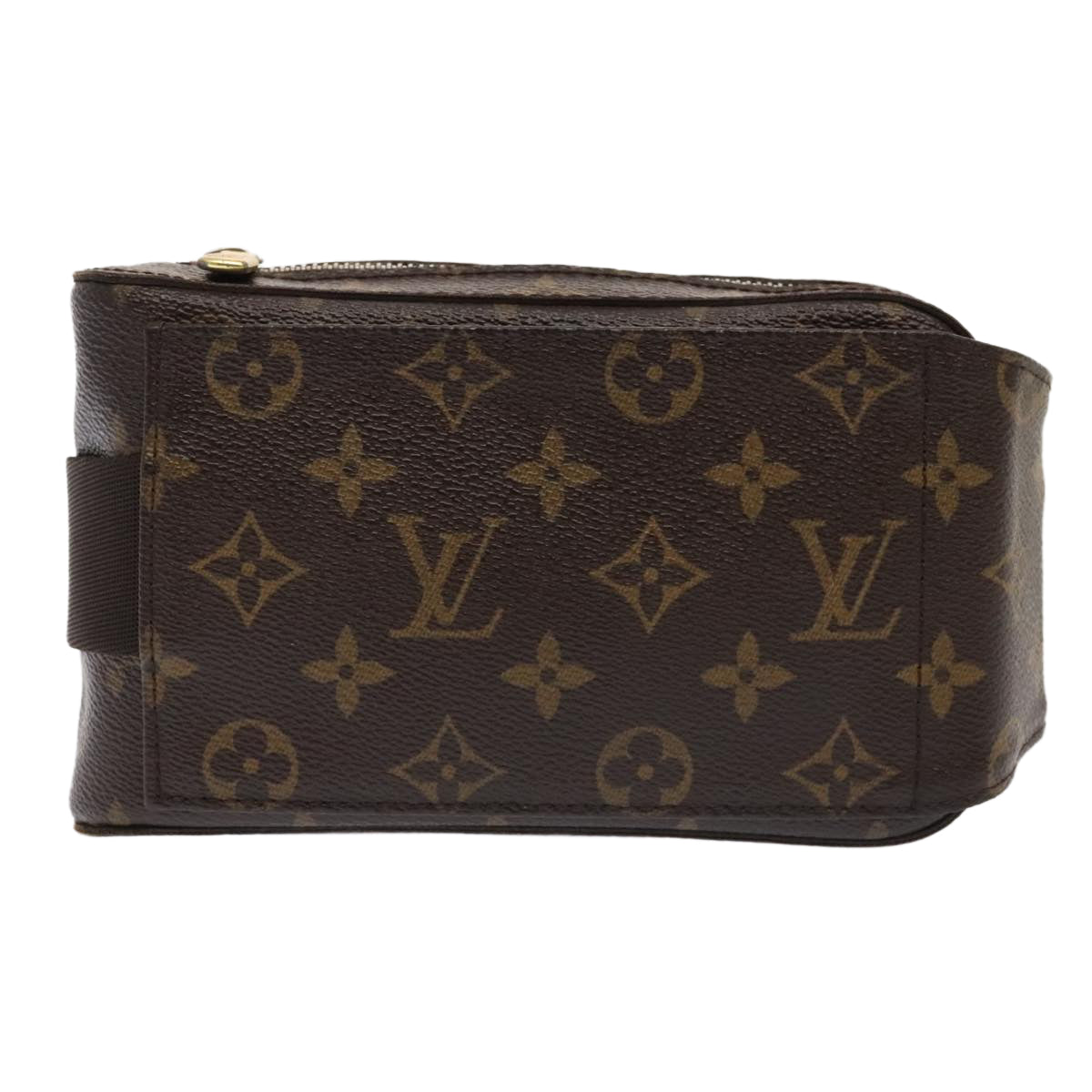 Louis Vuitton Geronimos Brown Canvas Clutch Bag