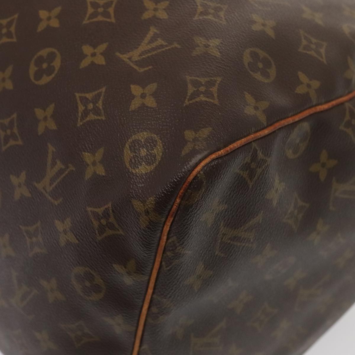 Louis Vuitton Keepall 60 Brown Canvas Travel Bag