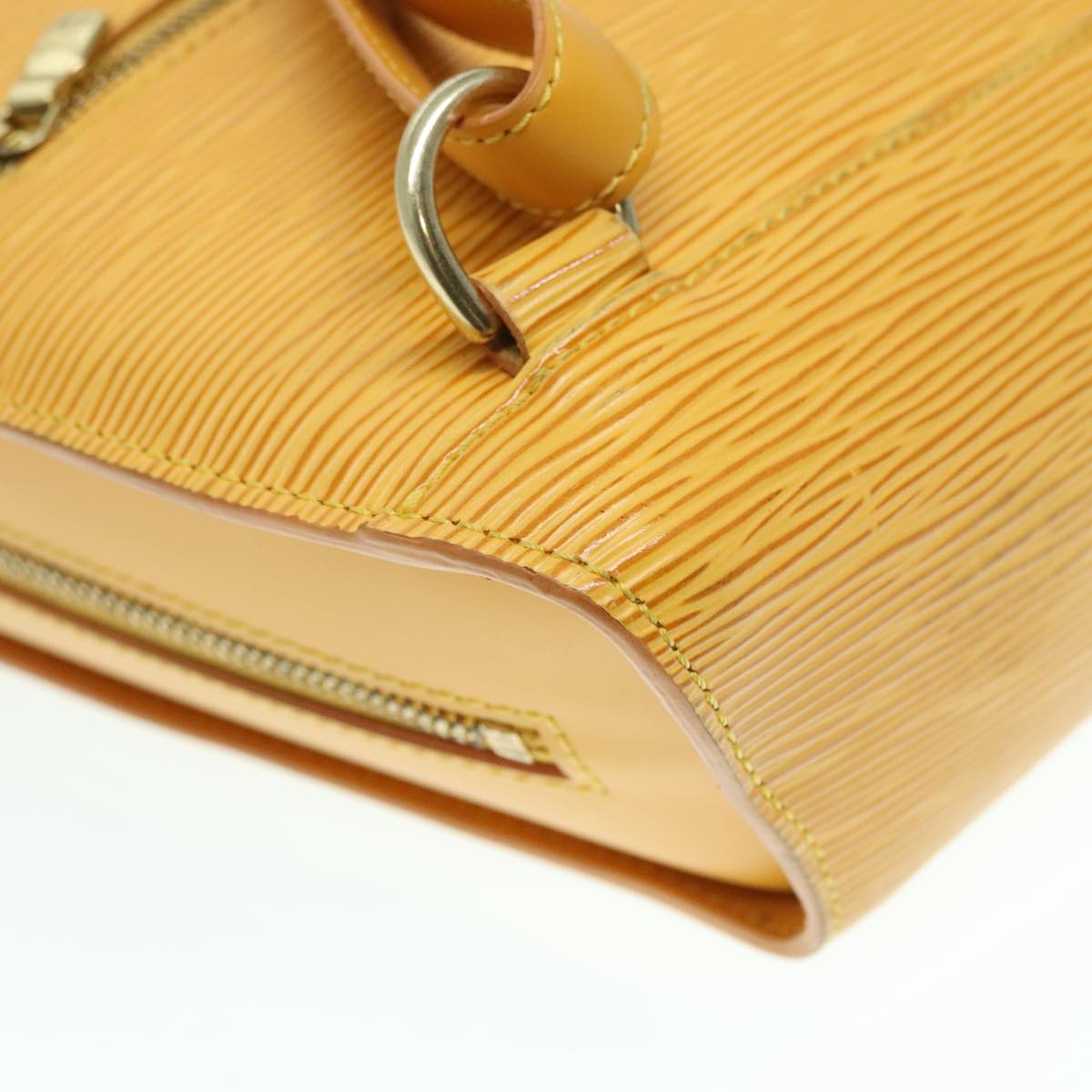 Louis Vuitton Mabillon Yellow Leather Backpack Bag