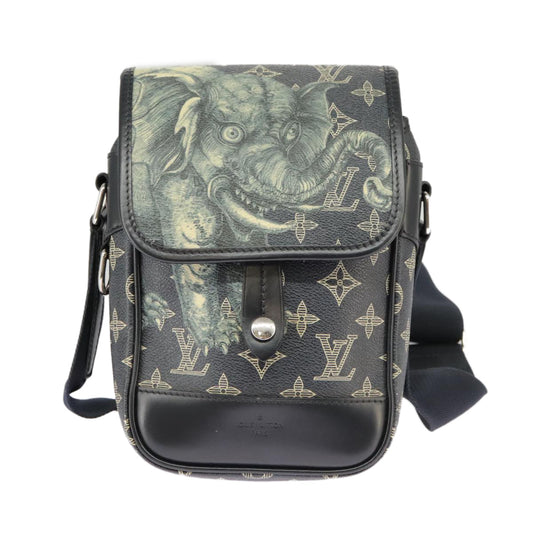 Louis Vuitton Messenger Navy Canvas Shoulder Bag