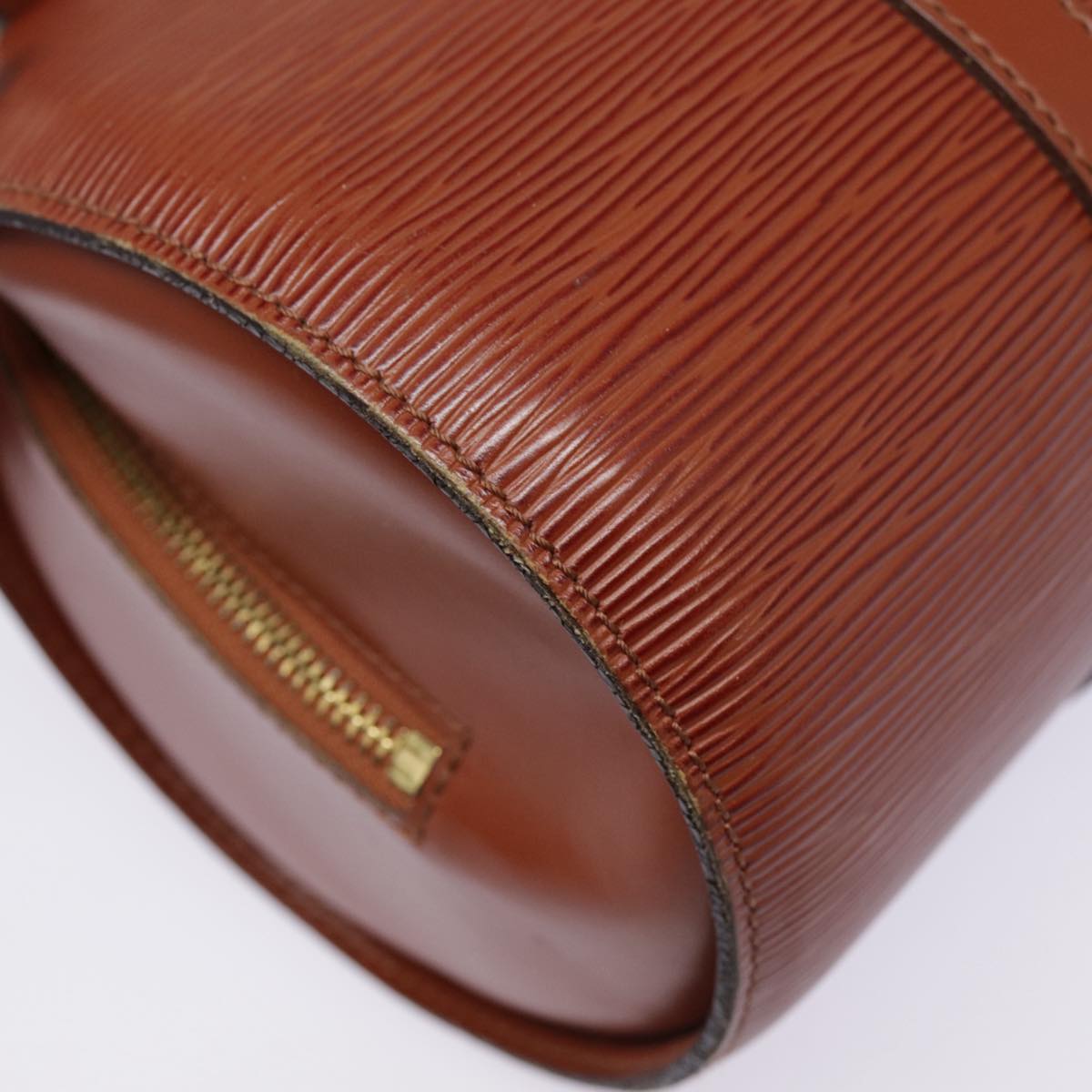 Louis Vuitton Soufflot Brown Leather Handbag
