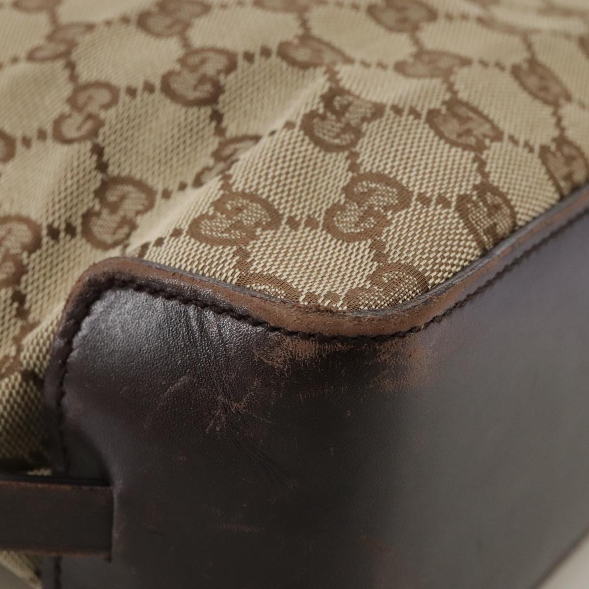 Gucci Gg Canvas Beige Canvas Tote Bag
