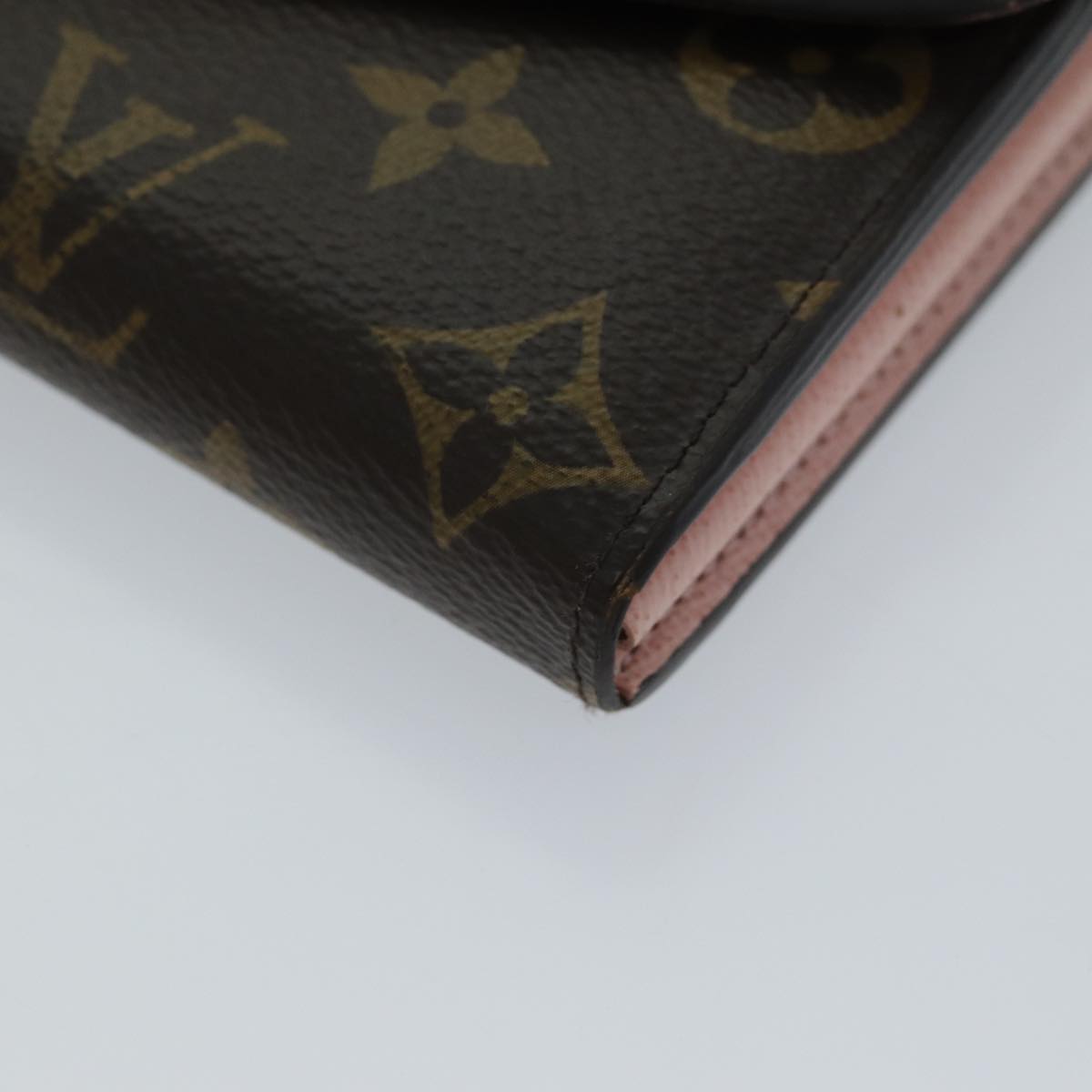 Louis Vuitton Portefeuille Sarah Brown Canvas Wallet
