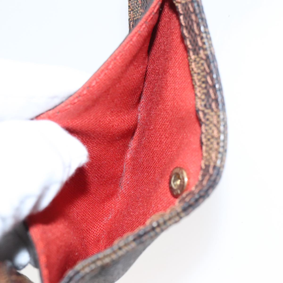 Louis Vuitton Geronimos Brown Canvas Shoulder Bag