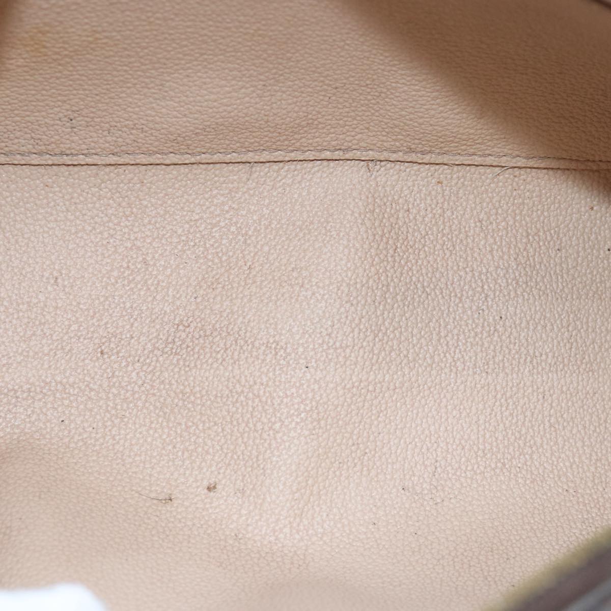 Louis Vuitton Demi Ronde Brown Canvas Clutch Bag