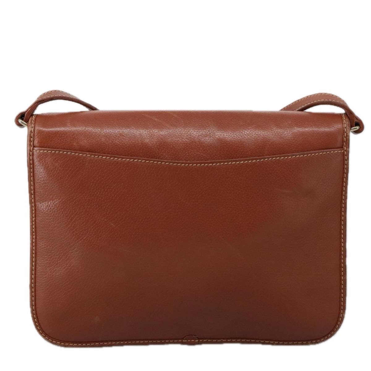 Gucci Sherry Brown Leather Shoulder Bag