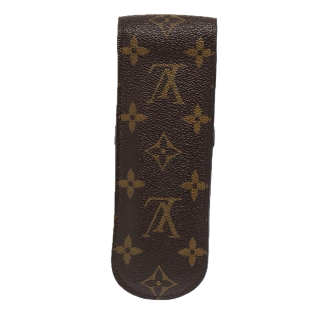 Louis Vuitton Etui Stylo Brown Canvas Wallet
