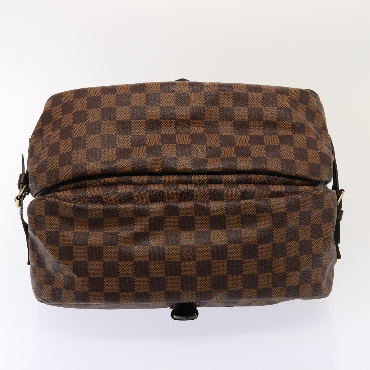 Louis Vuitton Saumur 35 Brown Canvas Shoulder Bag