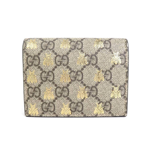 Gucci Brown Gg Supreme Wallet (Bi-Fold) ()