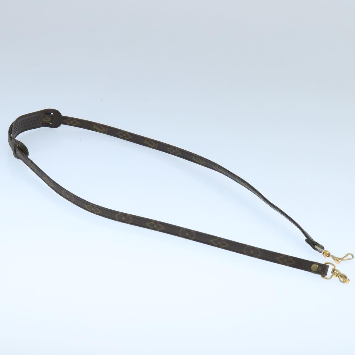 Louis Vuitton Shoulder Strap Brown Canvas Bag Jewelry