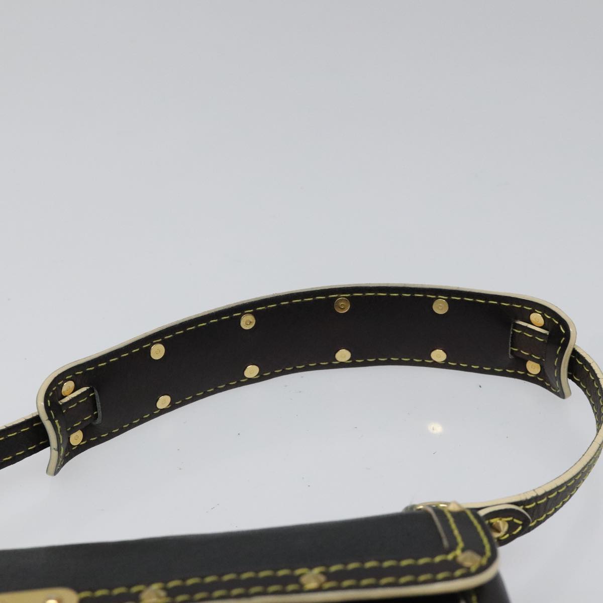 Louis Vuitton Suhali Black Leather Shoulder Bag
