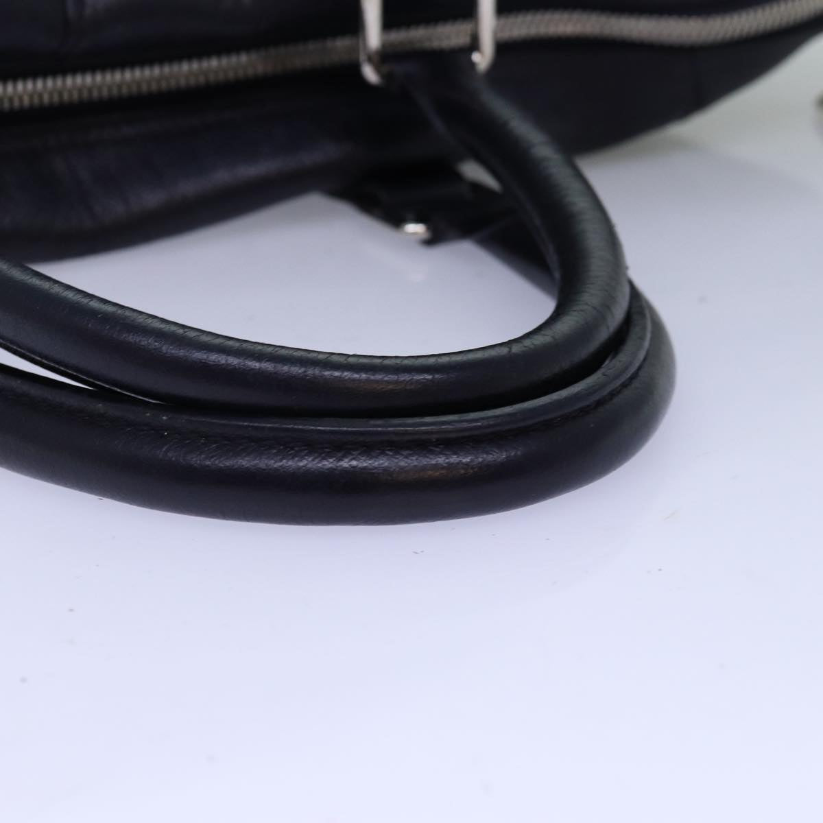 Louis Vuitton Marin Navy Leather Tote Bag