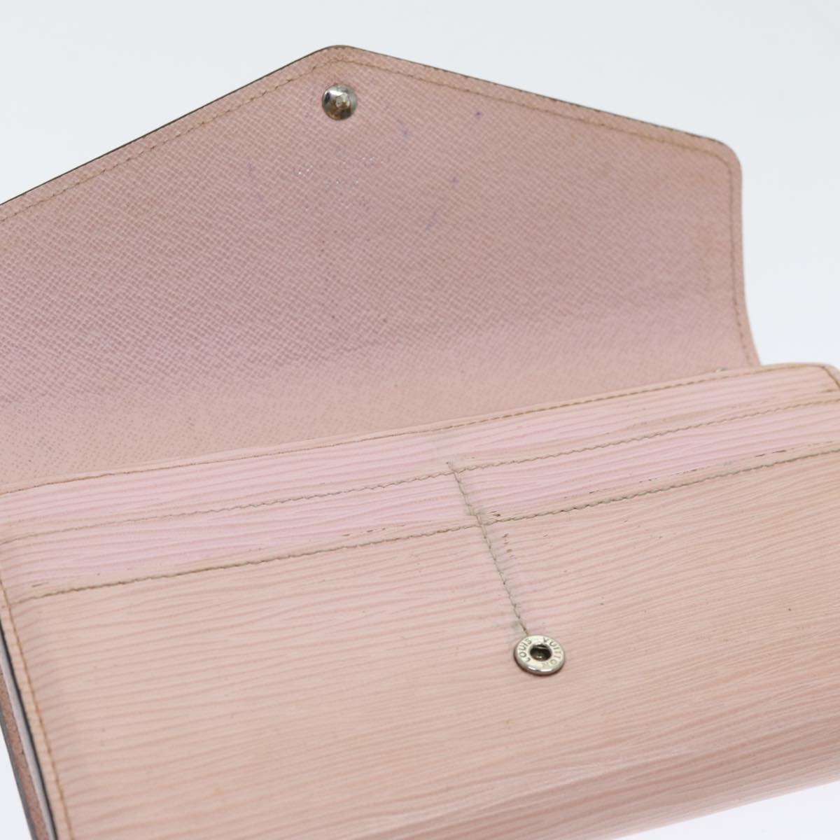 Louis Vuitton Sarah Pink Leather Wallet