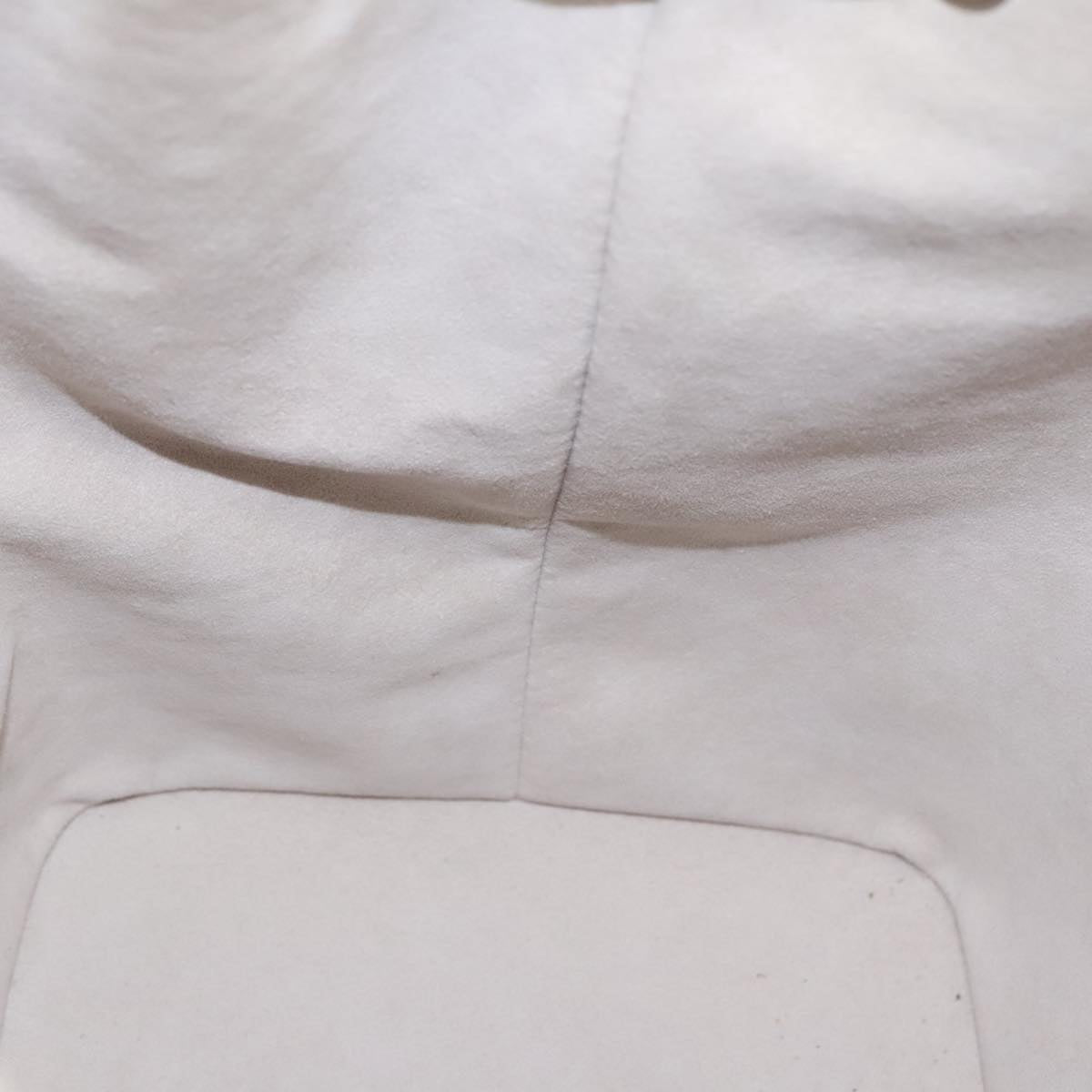 Louis Vuitton Petit Noé White Leather Shoulder Bag