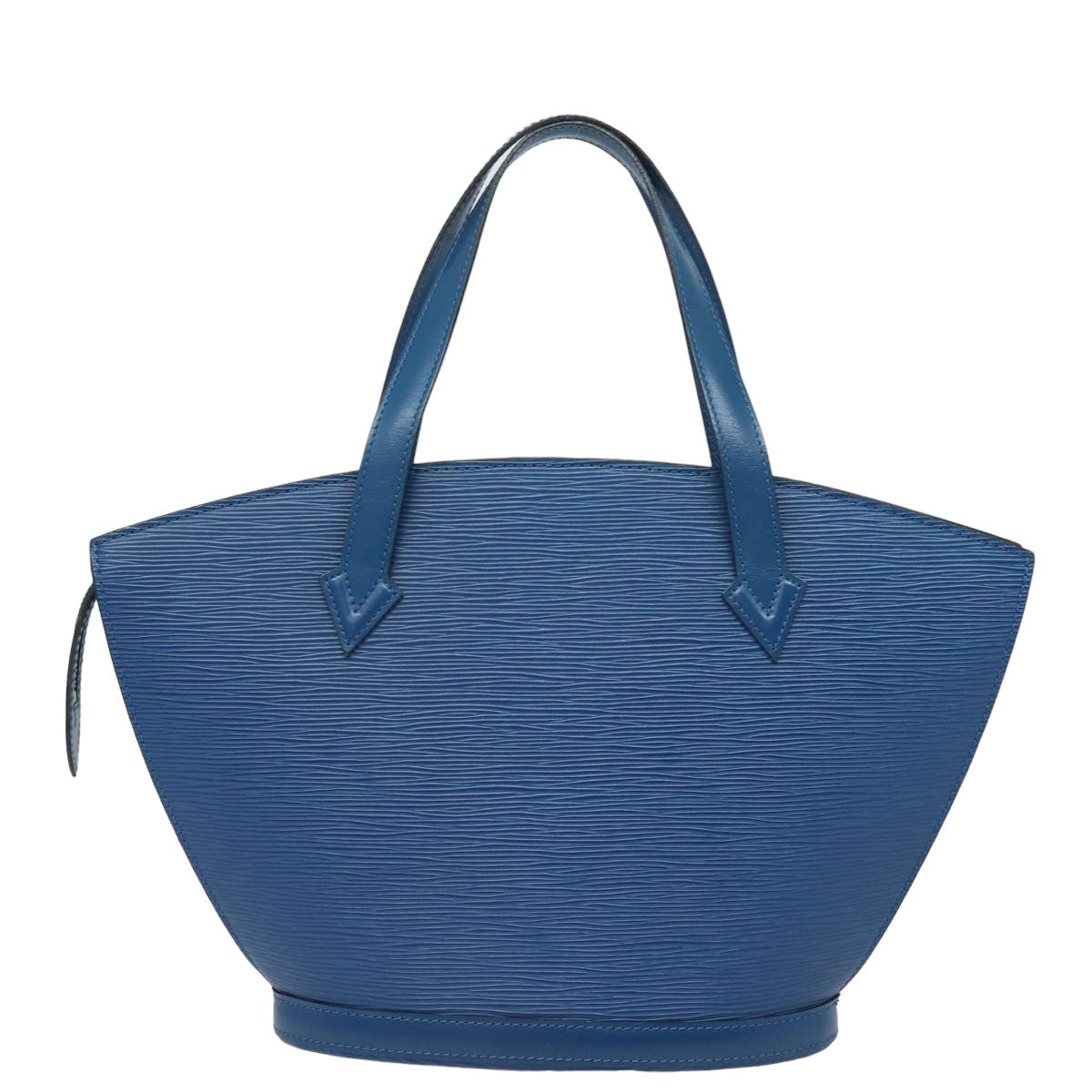 Louis Vuitton Saint Jacques Blue Leather Shoulder Bag
