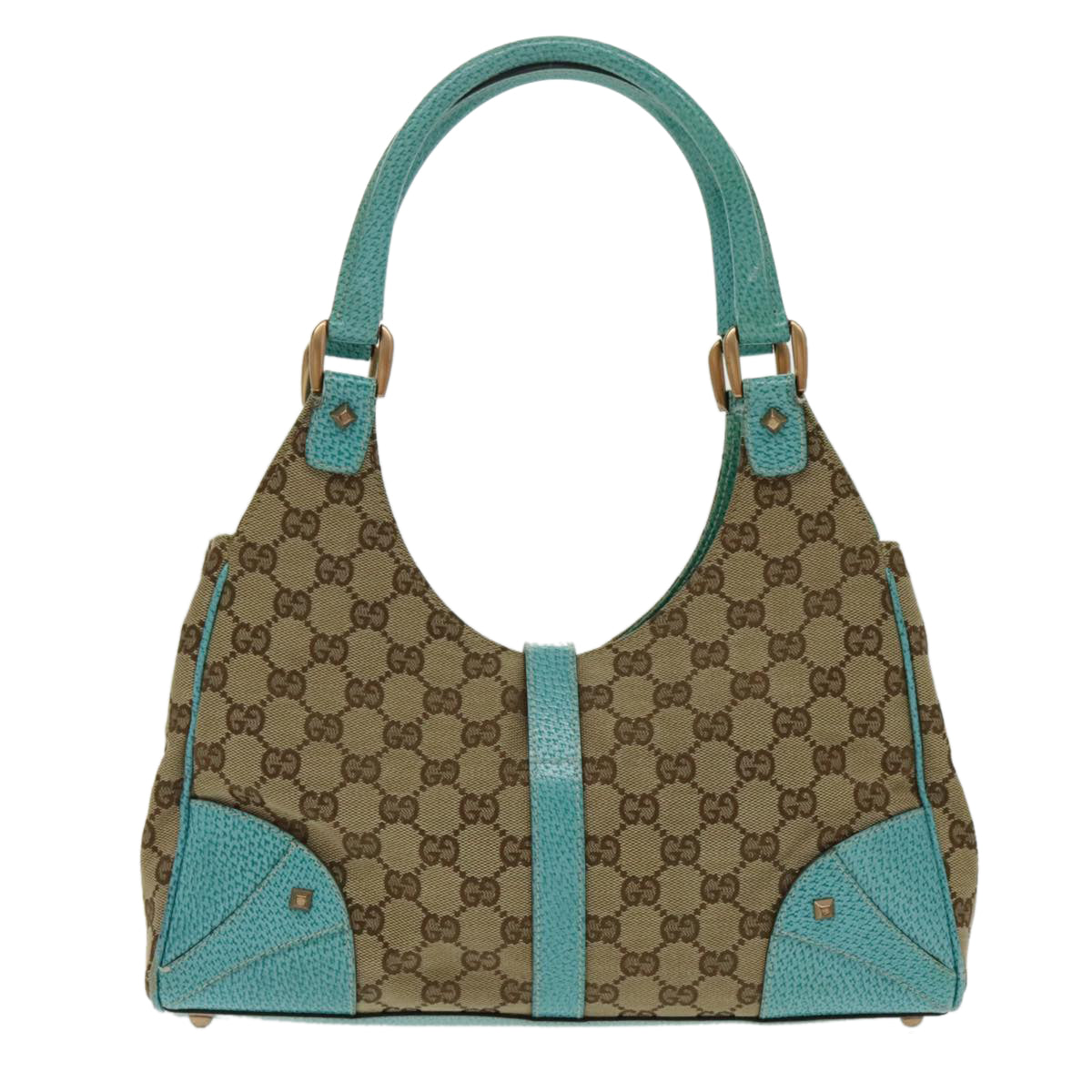 Gucci Jackie Beige Canvas Handbag
