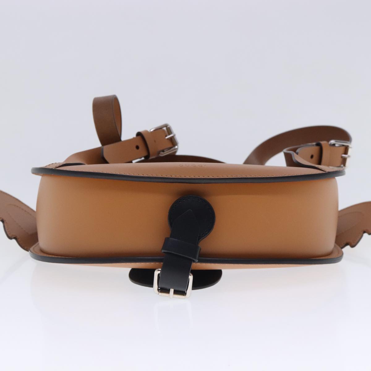 Gucci Brown Leather Backpack Bag