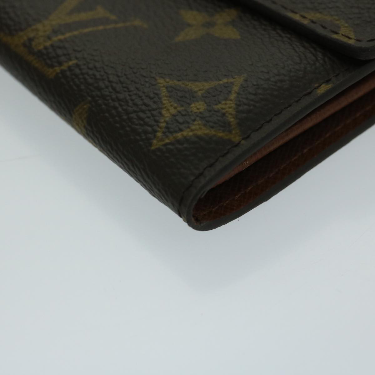 Louis Vuitton Portefeuille Sarah Brown Canvas Wallet