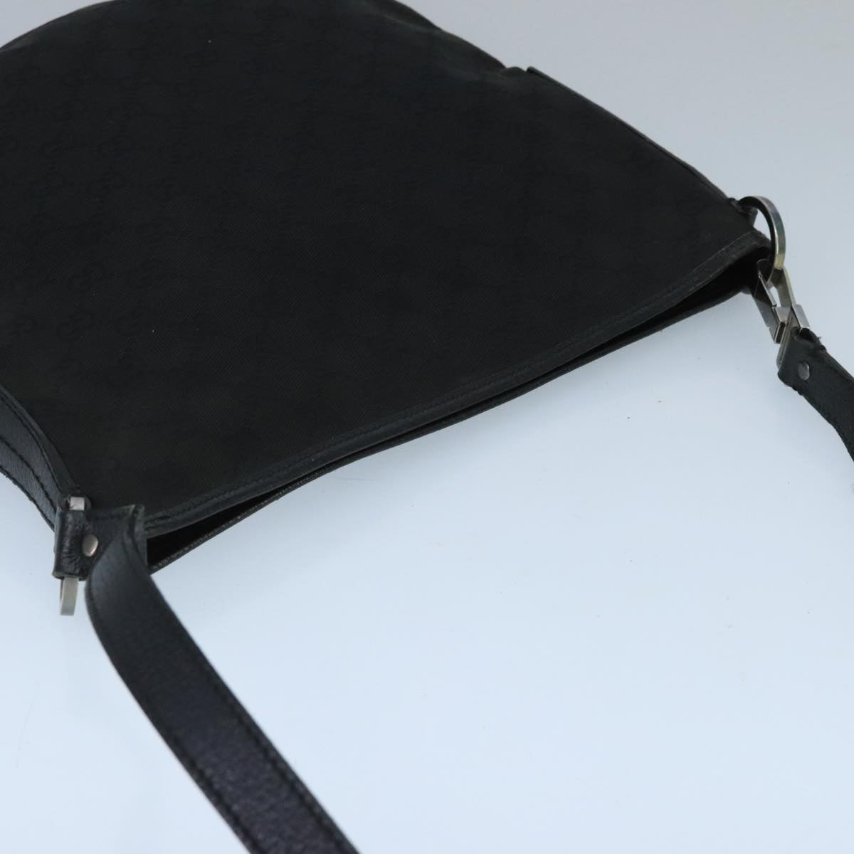 Gucci Black Canvas Shoulder Bag
