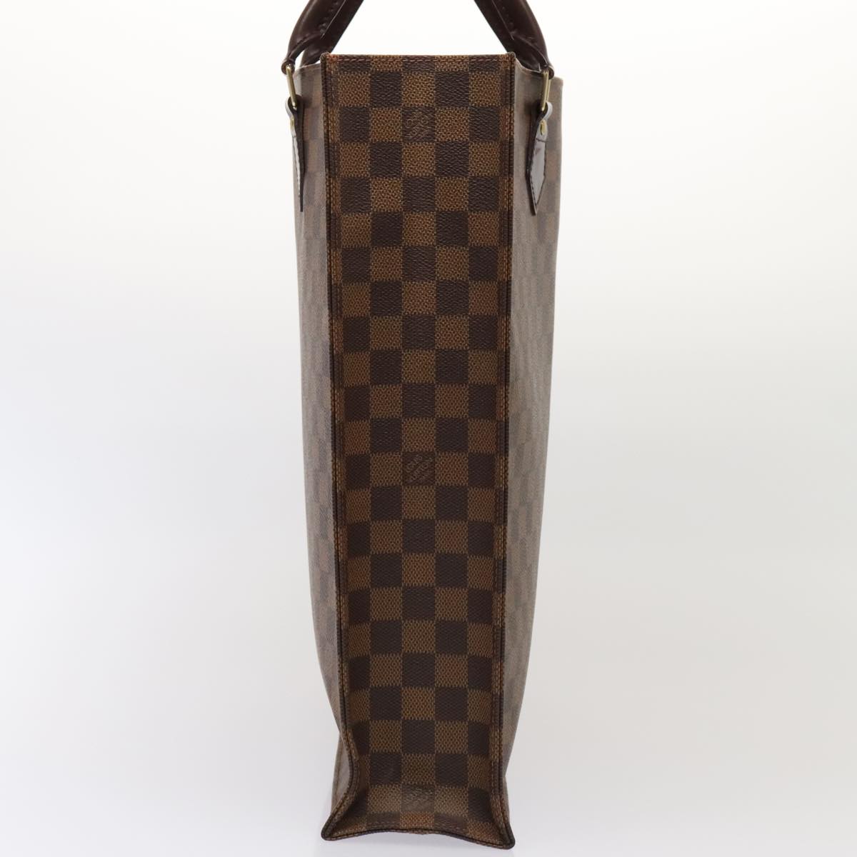 Louis Vuitton Sac Plat Brown Canvas Handbag