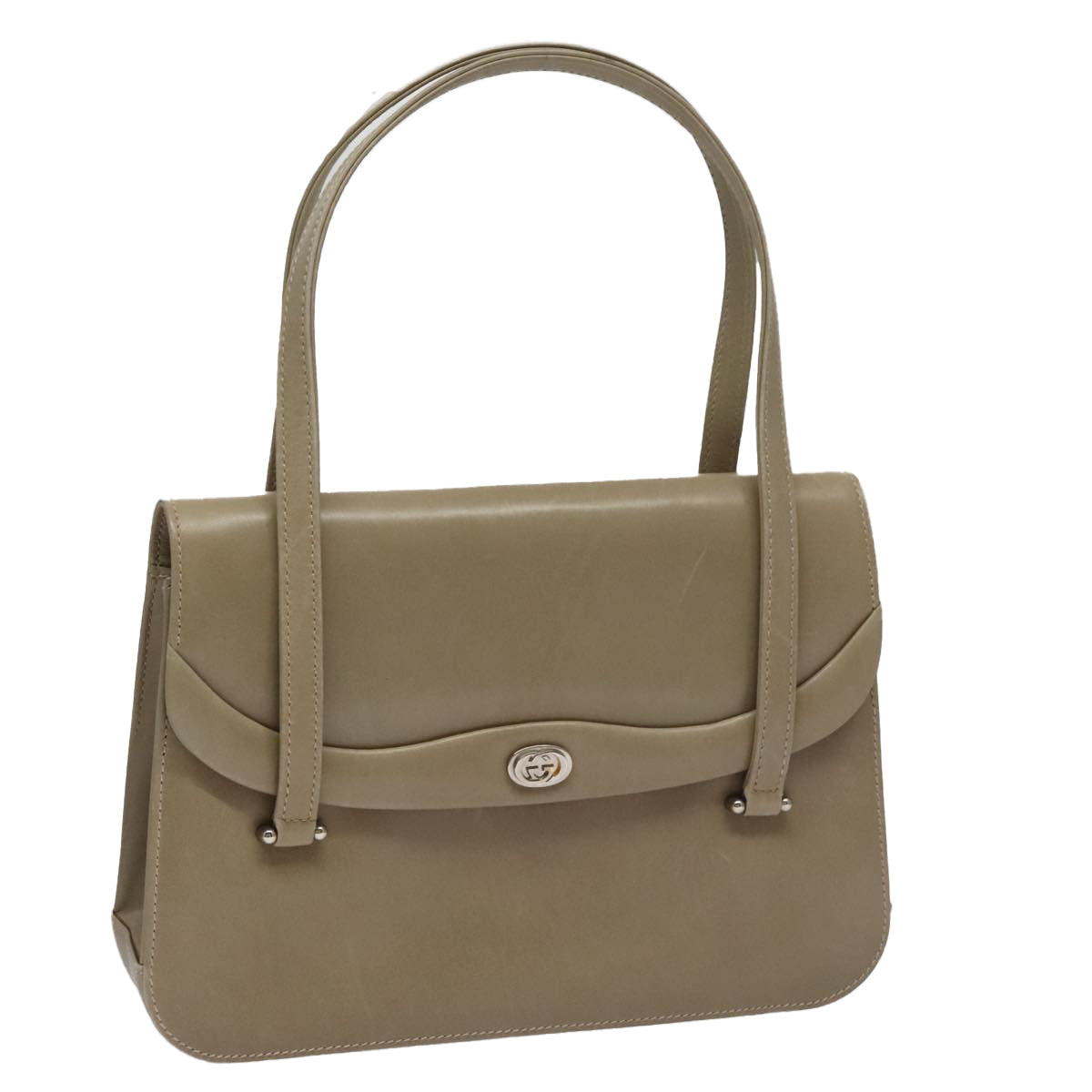 Gucci Beige Leather Handbag
