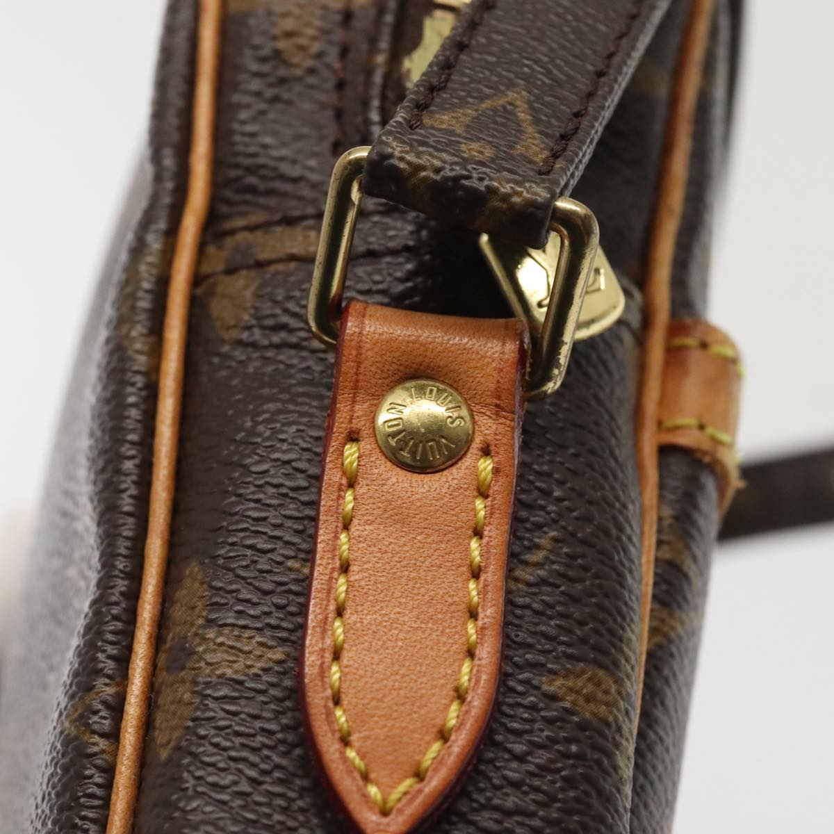 Louis Vuitton Danube Brown Canvas Shoulder Bag