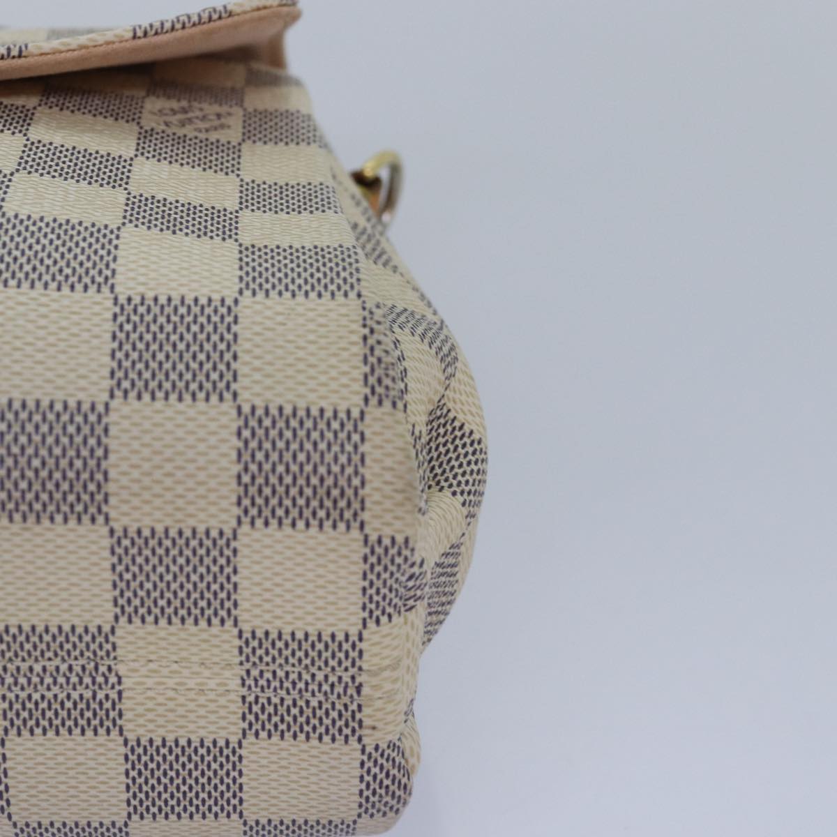 Louis Vuitton Croisette White Canvas Handbag