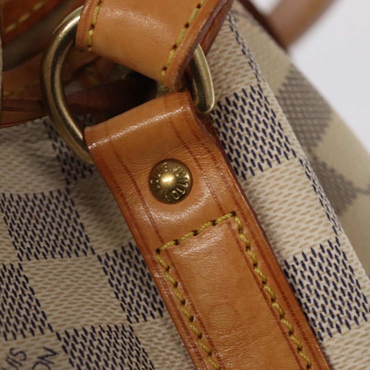 Louis Vuitton Noé White Canvas Shoulder Bag