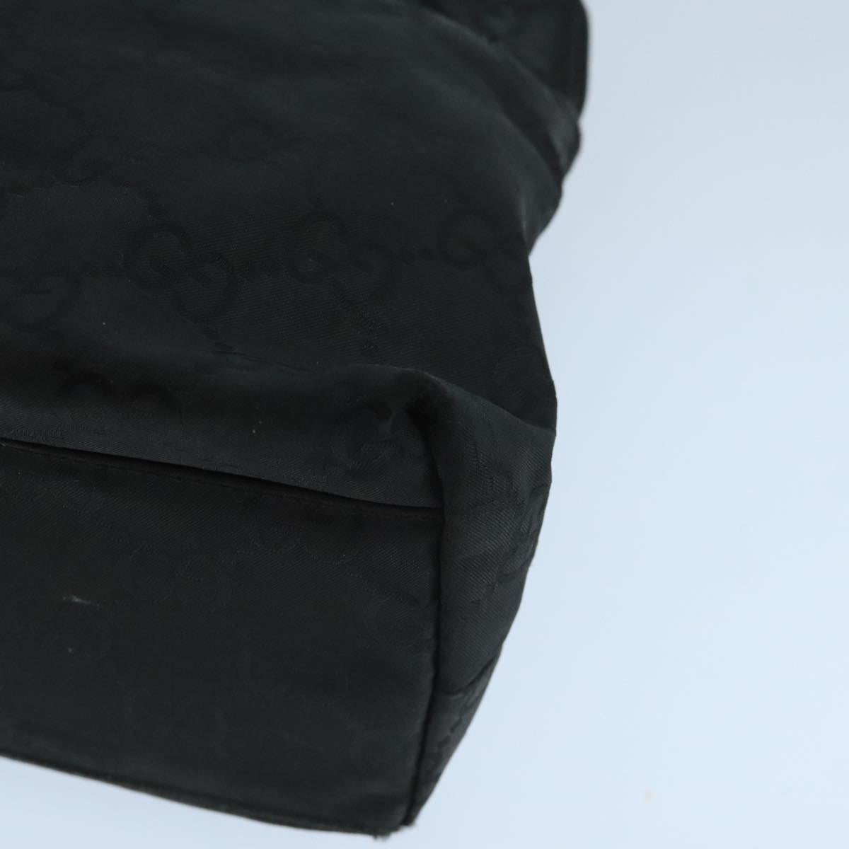 Gucci Gg Canvas Black Canvas Shoulder Bag