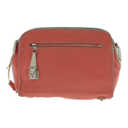 Louis Vuitton Pink Leather Shoulder Bag