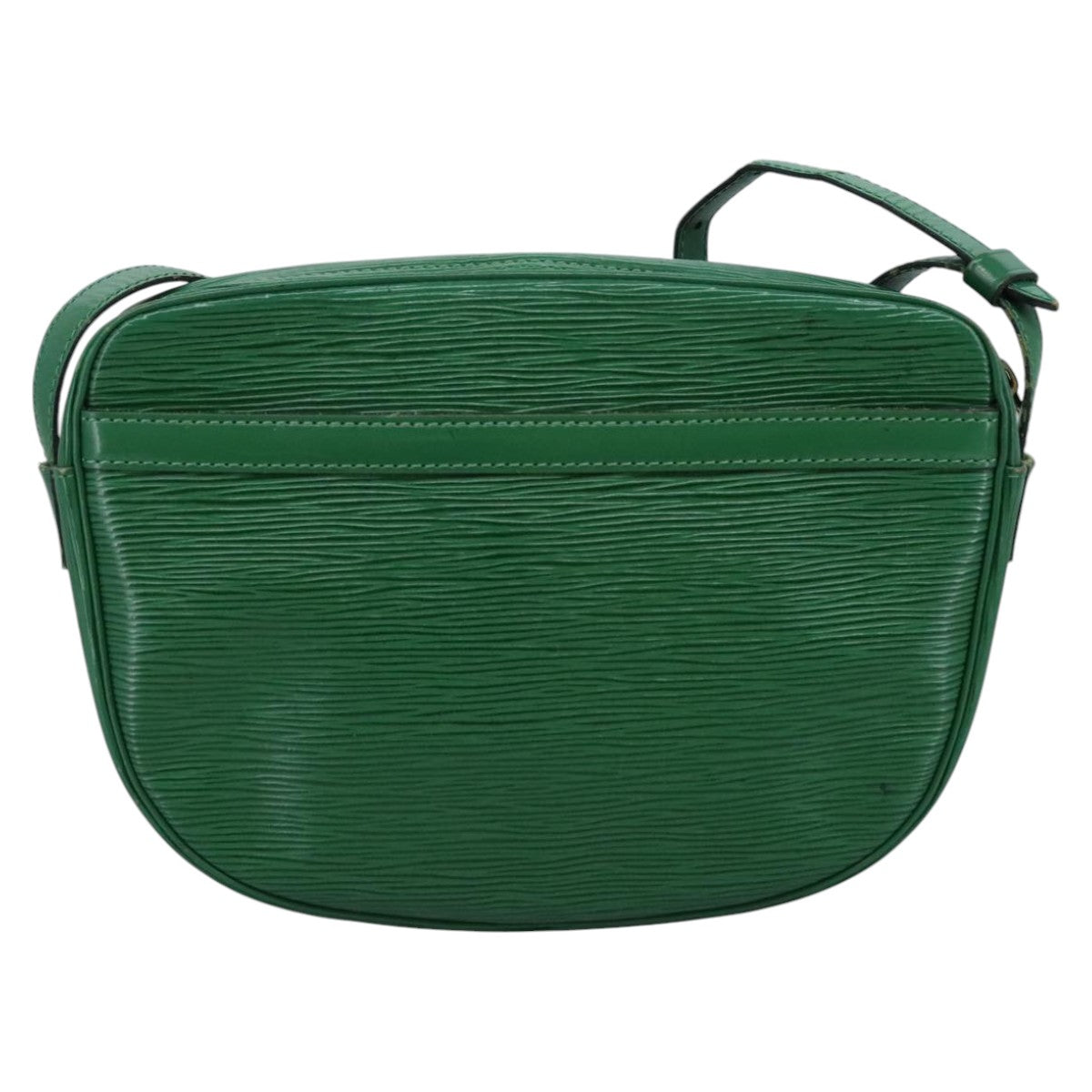 Louis Vuitton Jeune Fille Green Leather Shoulder Bag