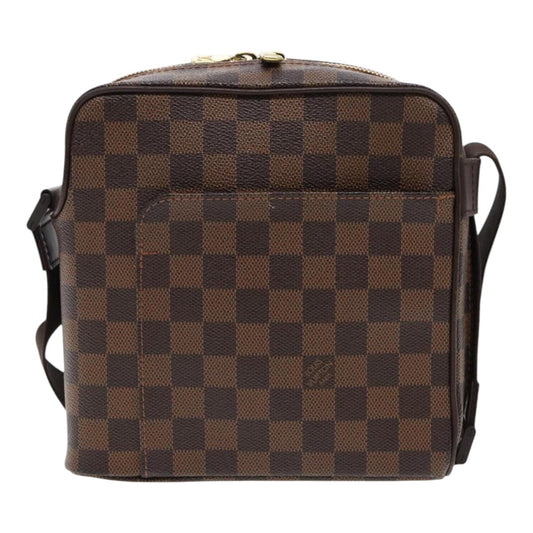 Louis Vuitton Olav Brown Canvas Shoulder Bag