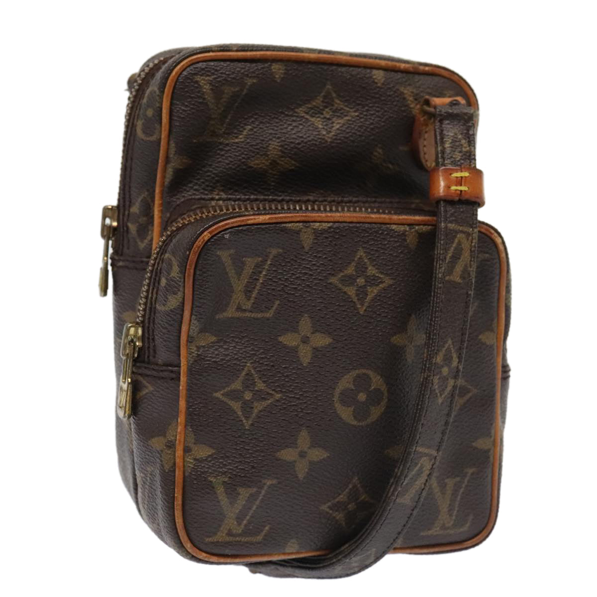 Louis Vuitton Mini Amazone Brown Canvas Shoulder Bag
