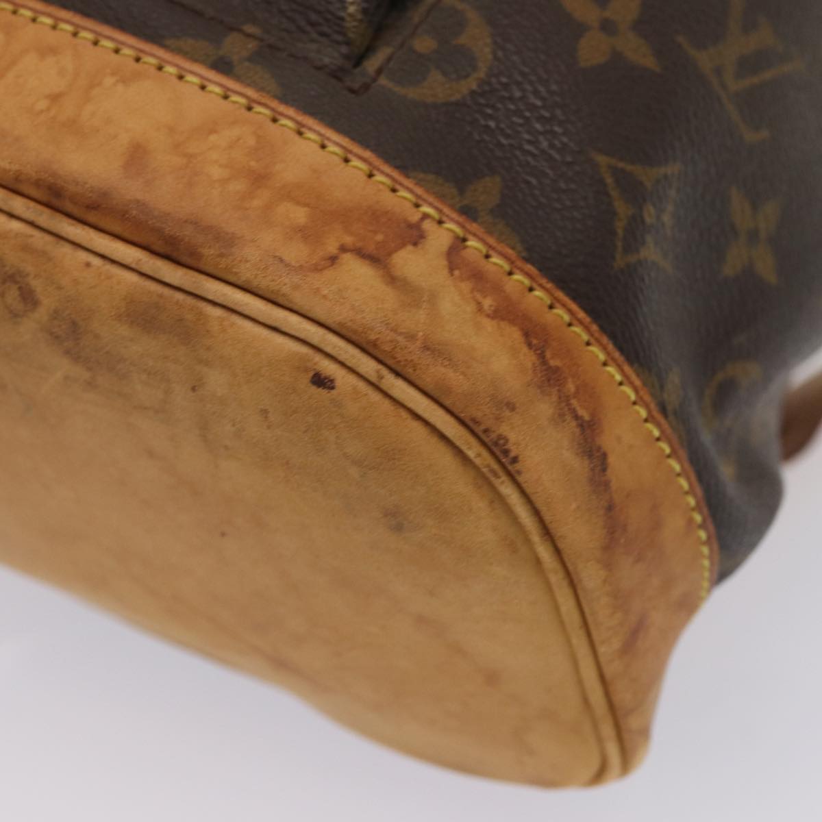 Louis Vuitton Montsouris Brown Canvas Backpack Bag