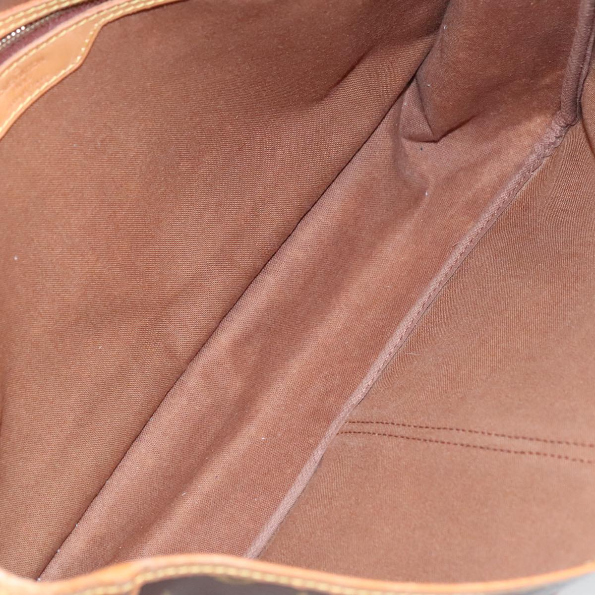 Louis Vuitton Gibecière Brown Canvas Shoulder Bag