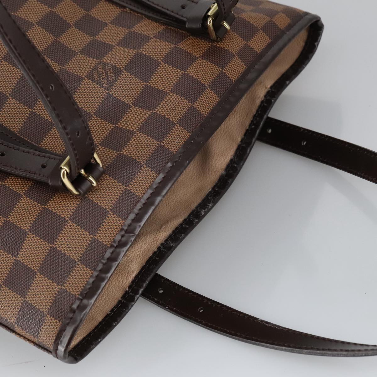 Louis Vuitton Bucket Gm Brown Canvas Shoulder Bag