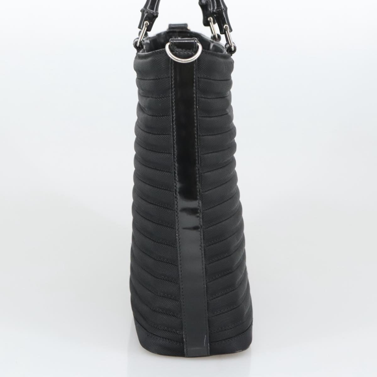 Gucci Bamboo Black Synthetic Handbag