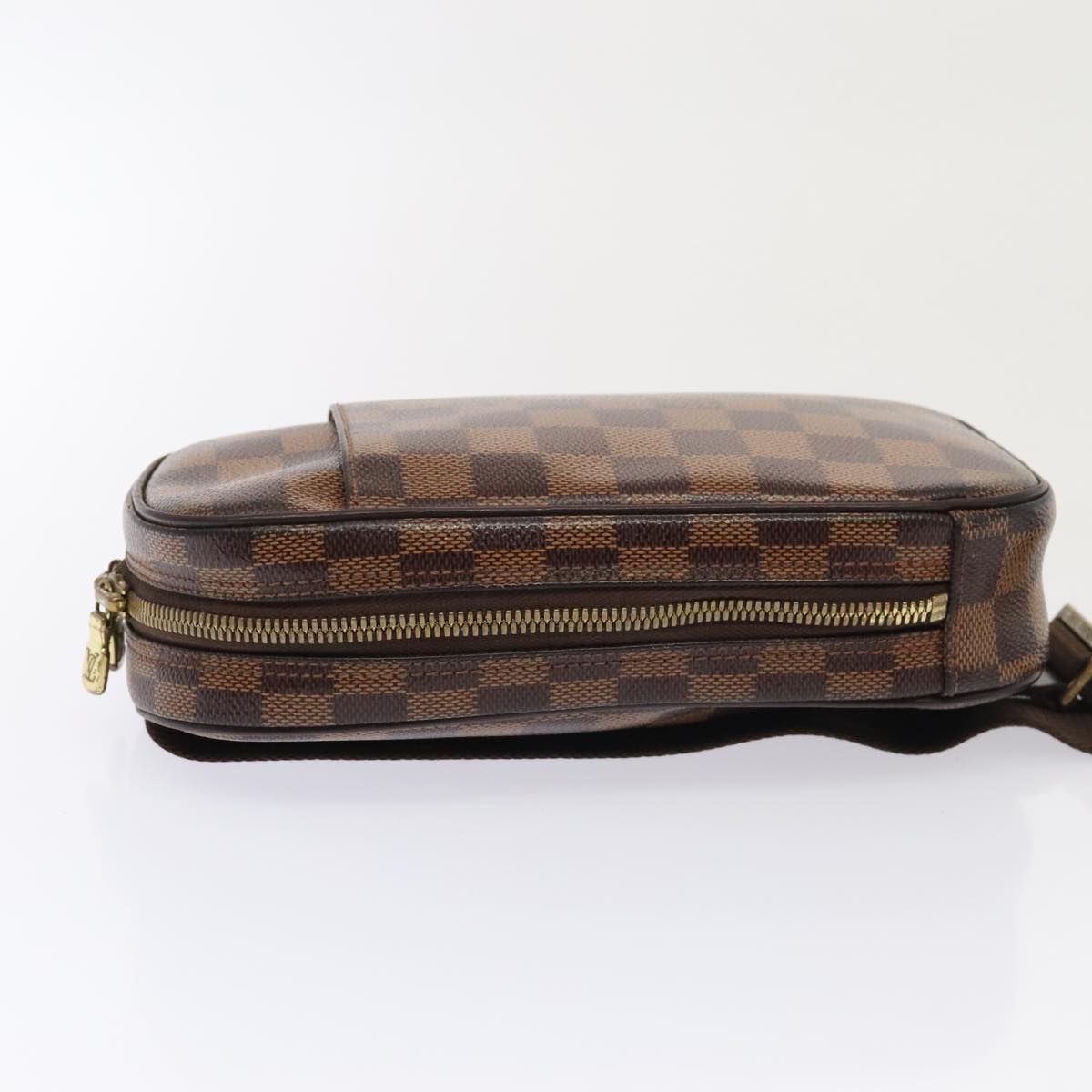 Louis Vuitton Gange Brown Canvas Shoulder Bag