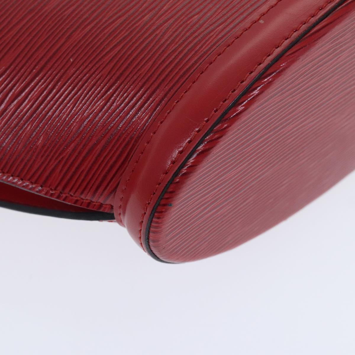 Louis Vuitton Saint Jacques Red Leather Handbag
