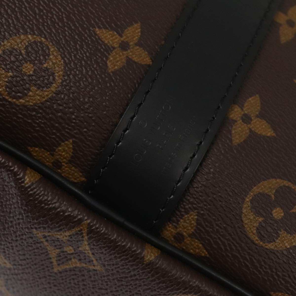 Louis Vuitton Keepall Bandouliere 50 Brown Canvas Shoulder Bag