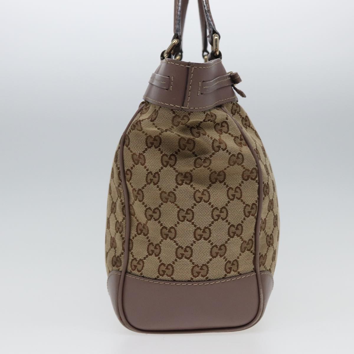 Gucci Mayfair Beige Canvas Tote Bag