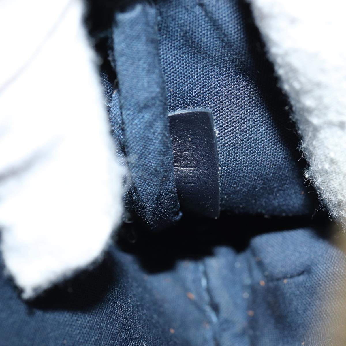 Louis Vuitton Sophie Navy Canvas Clutch Bag