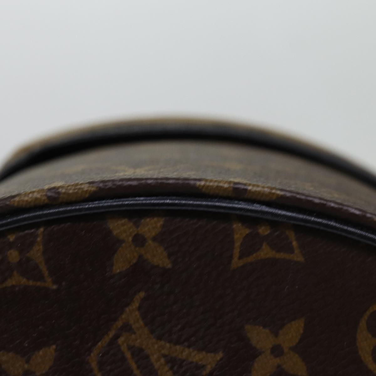 Louis Vuitton Reverse Brown Canvas Handbag