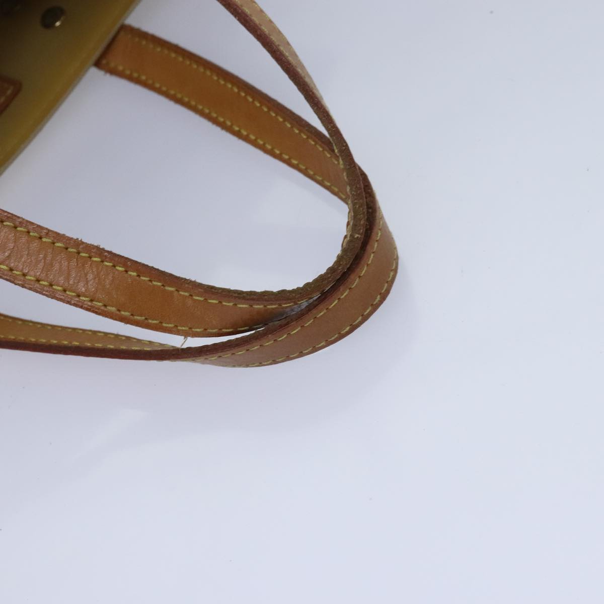 Louis Vuitton Reade Beige Patent Leather Tote Bag