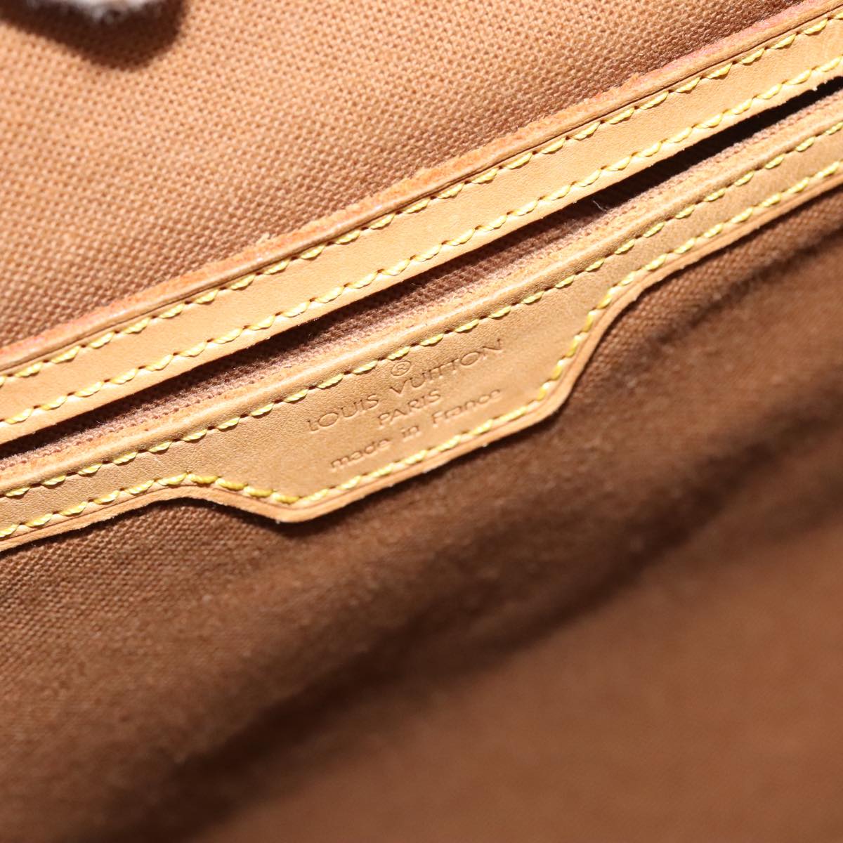 Louis Vuitton Montsouris Brown Canvas Backpack Bag