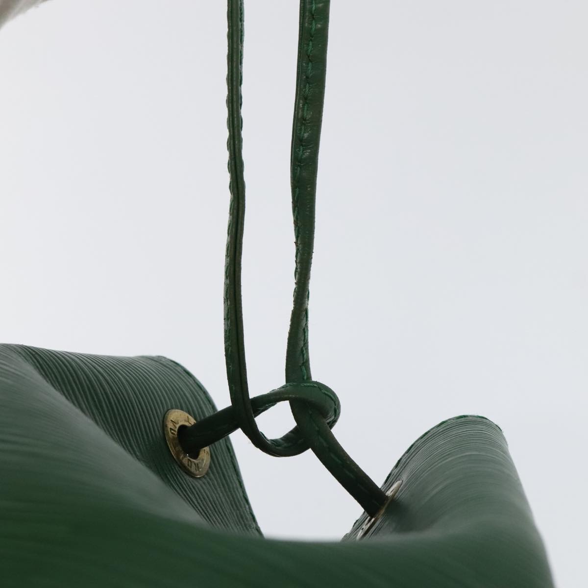 Louis Vuitton Noé Pm Green Leather Shoulder Bag